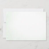 Vuilniswagen 5e verjaardag feestfoto kaart (Achterkant)