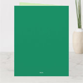 Vuilniswagen Kinderverjaardag Kaart (Achterkant)