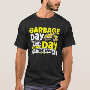 Vuilniswagen Kleding Recyling voor Peuter Jongens T-shirt