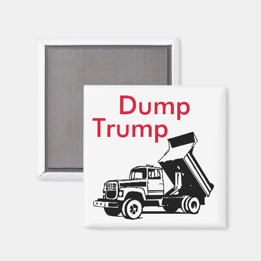 vuilniswagen magneet (Voorkant / Achterkant)