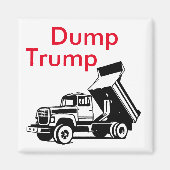 vuilniswagen magneet (Voorkant)