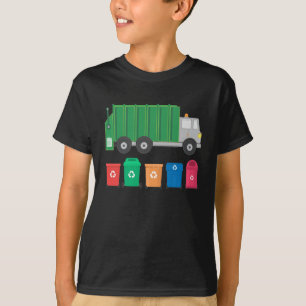 vuilniswagen met vuilniswagen met vuilniswagen t-shirt