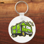Vuilniswagen Sleutelhanger (Voorkant)