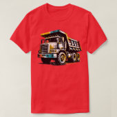 vuilniswagen t-shirt (Design voorkant)