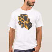 vuilniswagen t-shirt (Voorkant)