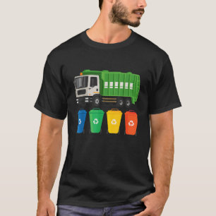 Vuilniswagen Truck Afval Recycling Liefhebber Afva T-shirt