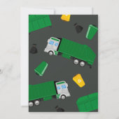 Vuilniswagen Verjaardag, Vuilniswagen 5e Verjaarda Kaart (Achterkant)