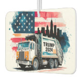 Vuilniswagen voor Trump Luchtverfrisser (Links)