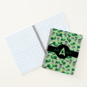 Vuilniswagens voor Recycling Patroon Kinderen Init Notitieboek (Binnen)