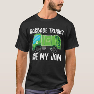 Vuilniswagens zijn mijn Jam Recycling Truck Trash  T-shirt