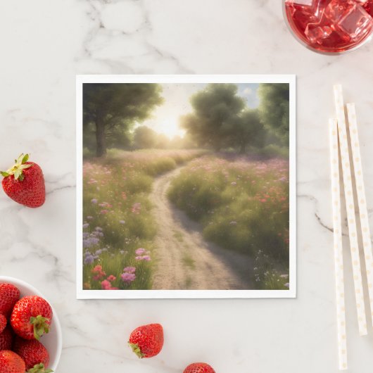 Vuilpad in Wildflower Meadow Servet (Insitu)