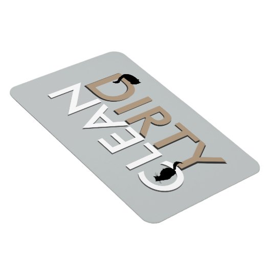 Vuilschone Cat Vaatwasser Magneet - LG (Rechterzijde)