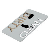 Vuilschone Cat Vaatwasser Magneet - LG (Linkerzijde)