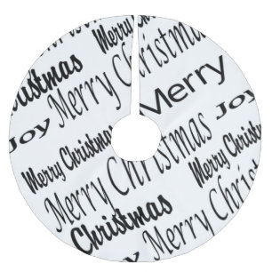 Vuilskirt met prettige kerstbomen kerstboom rok