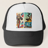 vuilstort trucker pet (Voorkant)