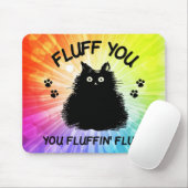 Vuilt u met fluffin Fluff Kitty Cat Muismat (Met muis)