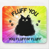 Vuilt u met fluffin Fluff Kitty Cat Muismat (Voorkant)