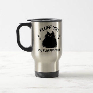 Vuilt u met fluffin Fluff Kitty Cat Reisbeker