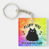 Vuilt u met fluffin Fluff Kitty Cat Sleutelhanger (Voorkant)