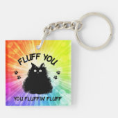 Vuilt u met fluffin Fluff Kitty Cat Sleutelhanger (Achterkant)