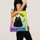Vuilt u met fluffin Fluff Kitty Cat Tote Bag (Dichtbij)