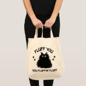 Vuilt u met fluffin Fluff Kitty Cat Tote Bag (Voorkant (product))