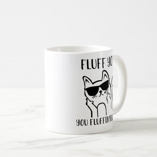 Vuilt u uw fluffin koffiemok (Voorkant rechts)