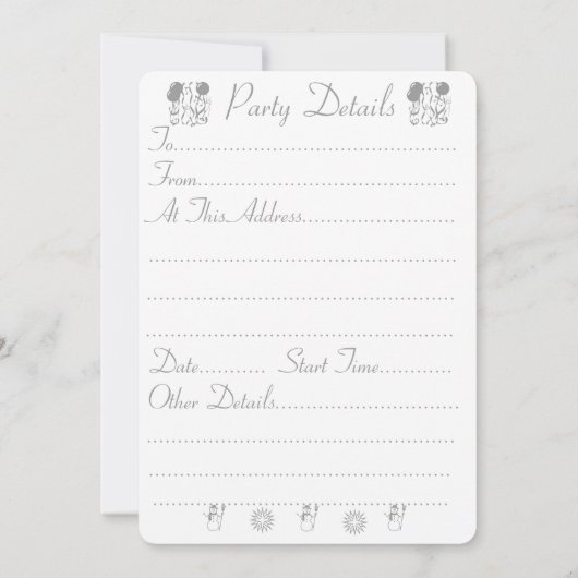 Vuilveldmuis met bessen sneeuwend wild kaart (Achterkant)