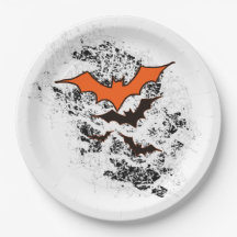vuilvleermuizen Halloween partij levert wit