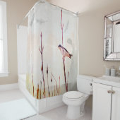 Vuilvogel en zeemuizen douchegordijn (In situ)