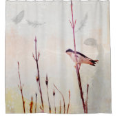 Vuilvogel en zeemuizen douchegordijn (Voorkant)