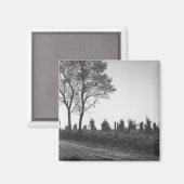 Vuilweg per veld B&W Magneet (Voorkant / Achterkant)