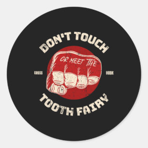 Vuist Boksen Kickboksen Vrije Gevechten Mma Vechtk Ronde Sticker