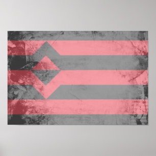 VUIST EERBIEZEL VLAG POSTER