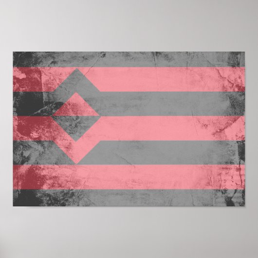 VUIST EERBIEZEL VLAG POSTER (Voorkant)