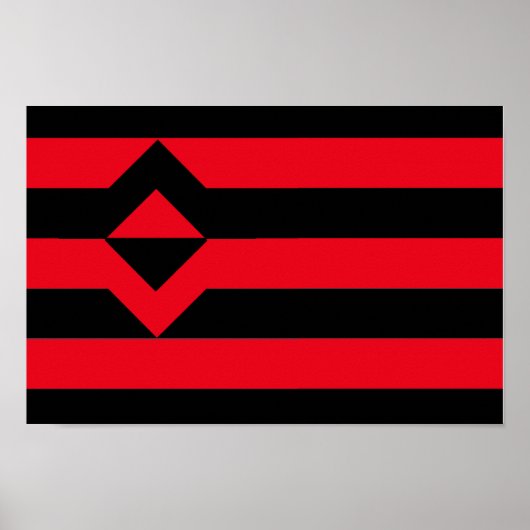 VUIST EERBIEZEL VLAG POSTER (Voorkant)