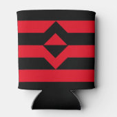 Vuist Pride Vlag Blikjeskoeler (Achterkant)