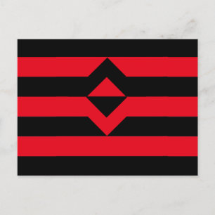 Vuist Pride Vlag Briefkaart