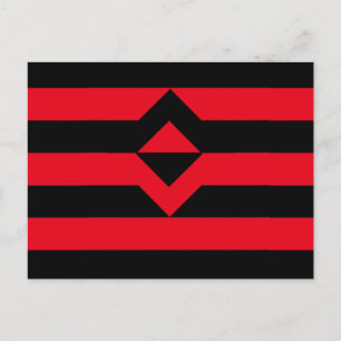 Vuist Pride Vlag Briefkaart