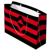 Vuist Pride Vlag Groot Cadeauzakje (Achterkant Gekanteld)