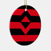 Vuist Pride Vlag Keramisch Ornament (Rechts)
