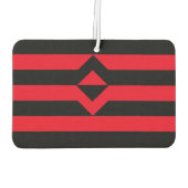 Vuist Pride Vlag Luchtverfrisser (Achterkant)
