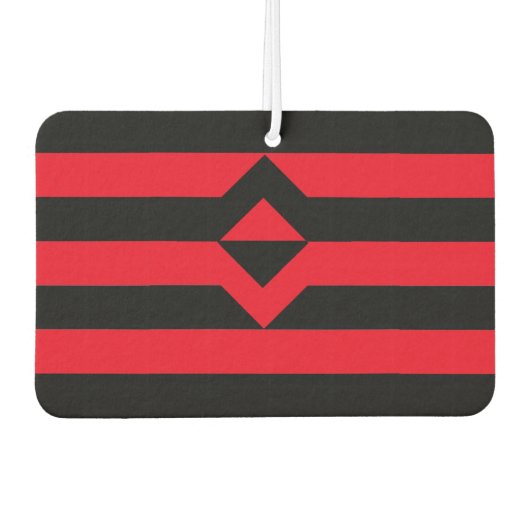 Vuist Pride Vlag Luchtverfrisser (Voorkant)