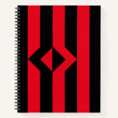 Vuist Pride Vlag Notitieboek (Voorkant)