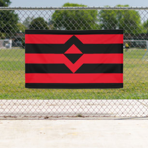 Vuist Pride Vlag Spandoek