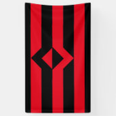 Vuist Pride Vlag Spandoek (Verticaal)