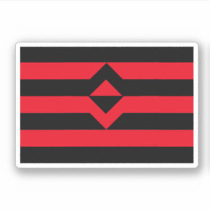 Vuist Pride Vlag Sticker