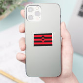 Vuist Pride Vlag Sticker (Telefoon)