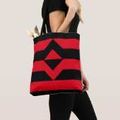 Vuist Pride Vlag Tote Bag (Dichtbij)