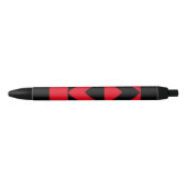 Vuist Pride Vlag Zwarte Inkt Pen (Voorkant)